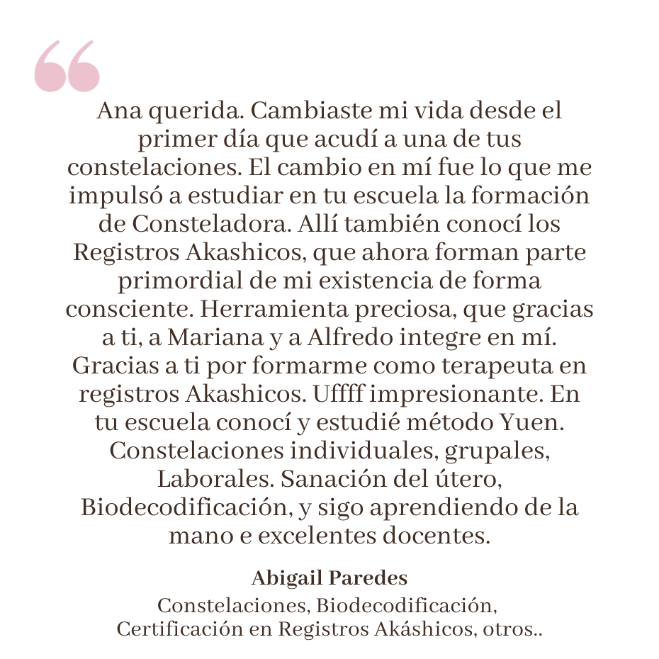 Testimonio Curso Registros Akáshicos